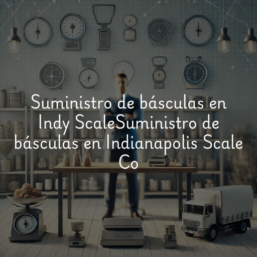 Suministro de básculas en
