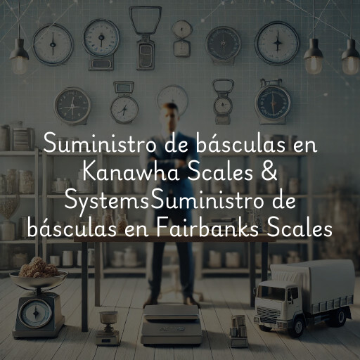 Suministro de básculas en