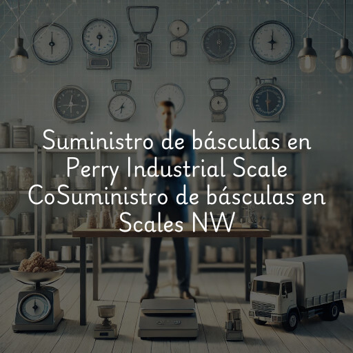 Suministro de básculas en