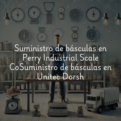 Suministro de básculas en