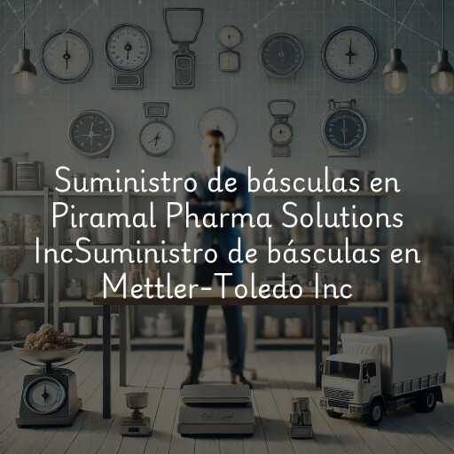 Suministro de básculas en