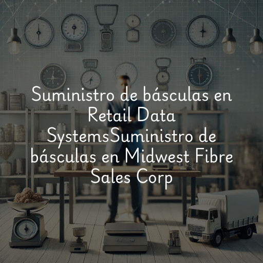 Suministro de básculas en