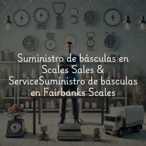 Suministro de básculas en