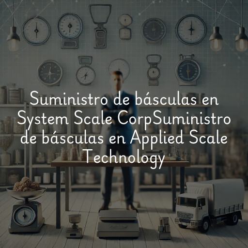 Suministro de básculas en