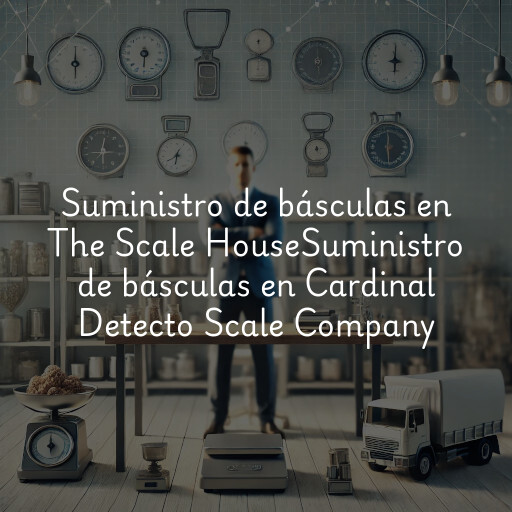 Suministro de básculas en