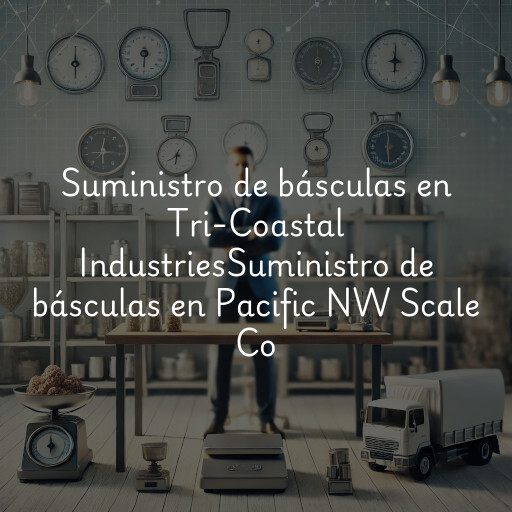 Suministro de básculas en