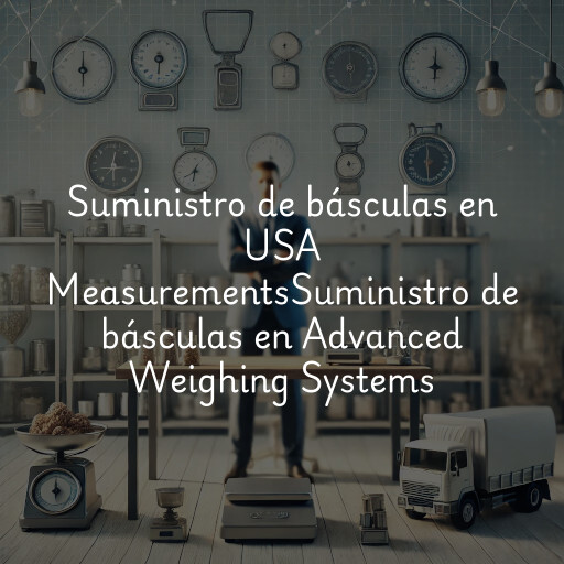 Suministro de básculas en