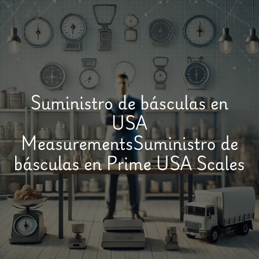 Suministro de básculas en