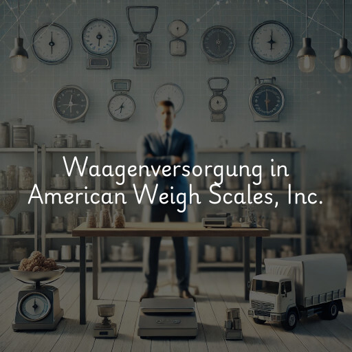 Waagenversorgung in American Weigh Scales, Inc.