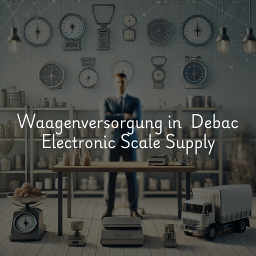 Waagenversorgung in Debac Electronic Scale Supply