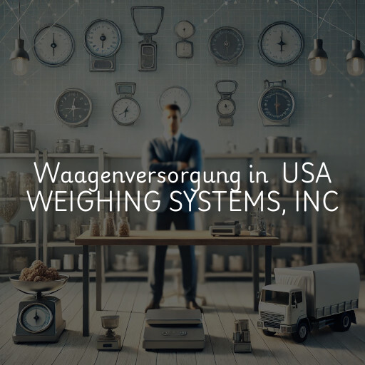 Waagenversorgung in USA WEIGHING SYSTEMS, INC
