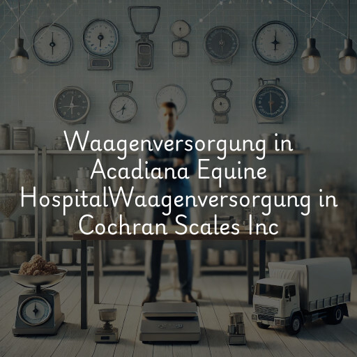Waagenversorgung in