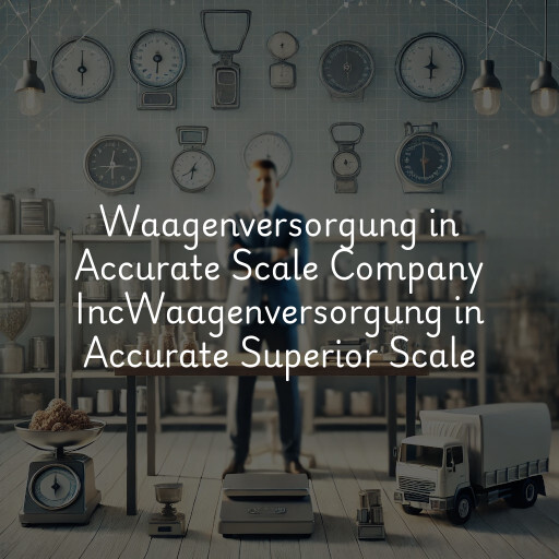 Waagenversorgung in