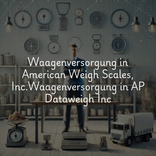 Waagenversorgung in