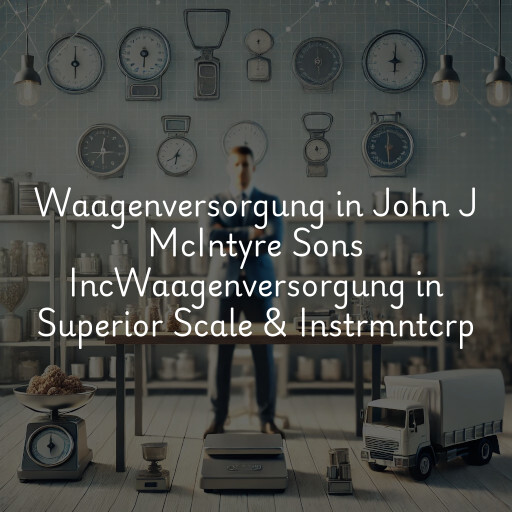 Waagenversorgung in