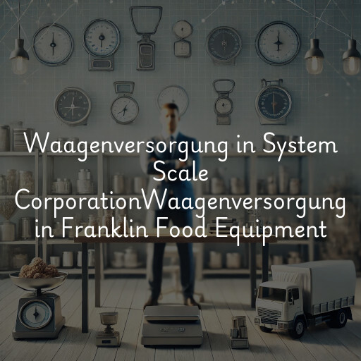 Waagenversorgung in