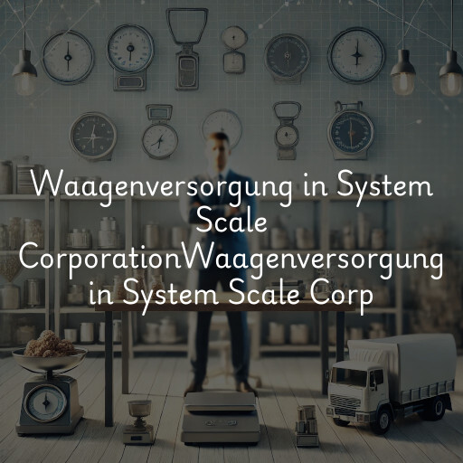 Waagenversorgung in