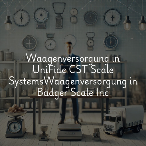 Waagenversorgung in